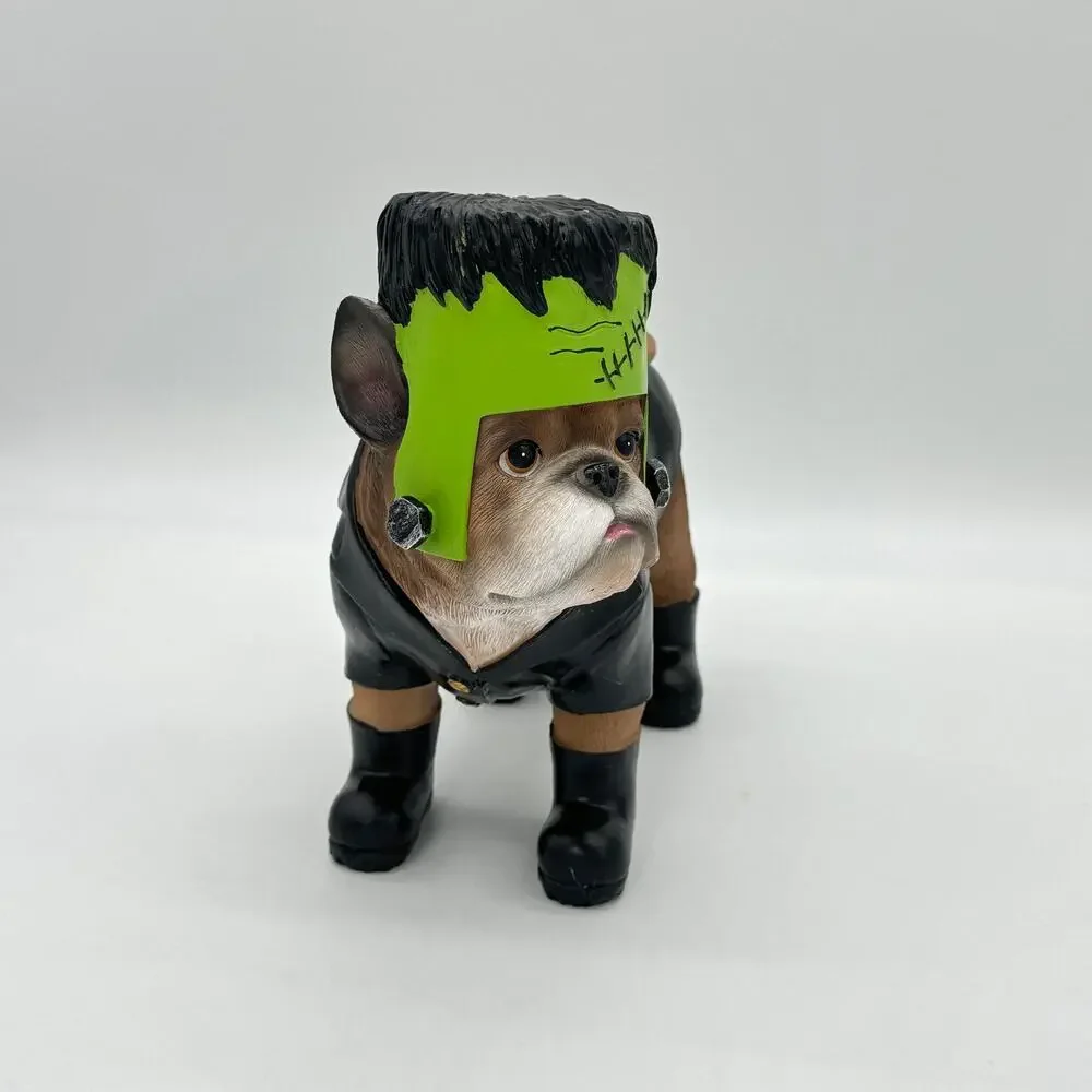 Humane Society Frenchie Bulldog Dog in Frankenstein Halloween Costume NEW